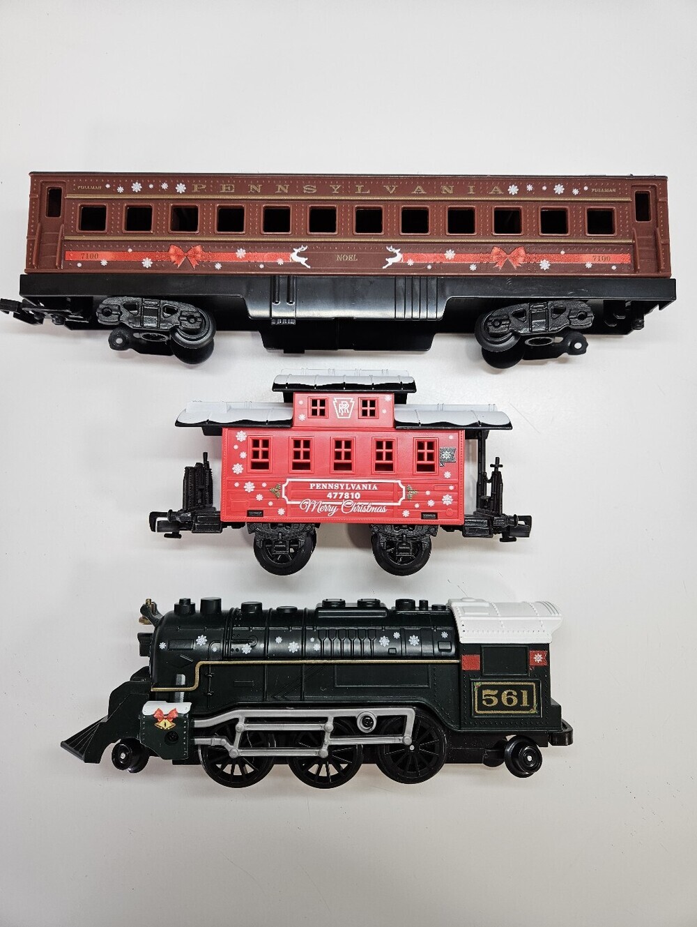 Lionel 712099 Pennsylvania Christmas Holiday Train Engine and Cars Replacement